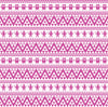 Fuchsia owl tribal pattern craft  vinyl - HTV -  Adhesive Vinyl -  Aztec Peruvian pattern HTV319 - Breeze Crafts