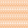 Peach owl tribal pattern craft  vinyl - HTV -  Adhesive Vinyl -  Aztec Peruvian pattern HTV326