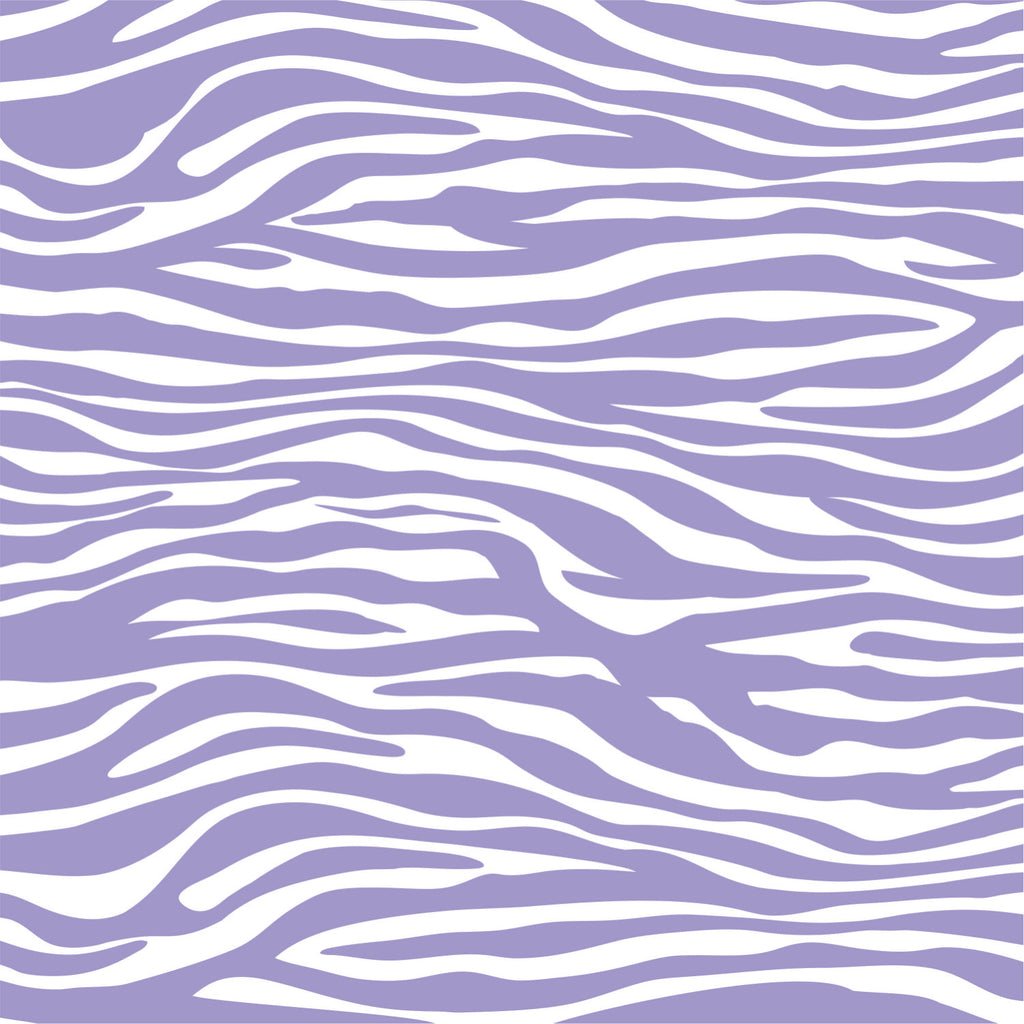 Lavender zebra print craft  vinyl sheet - HTV -  Adhesive Vinyl -  pattern vinyl  HTV1214