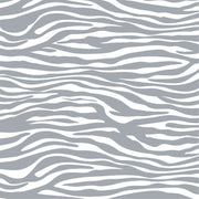Grey zebra print craft  vinyl sheet - HTV -  Adhesive Vinyl -  pattern vinyl  HTV1215