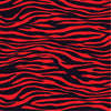Red and black zebra print craft  vinyl sheet - HTV -  Adhesive Vinyl -  pattern vinyl HTV1228