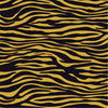 Gold and black zebra print craft  vinyl sheet - HTV -  Adhesive Vinyl -  pattern vinyl not metallic HTV1229 - Breeze Crafts