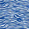 Blue zebra print craft  vinyl sheet - HTV -  Adhesive Vinyl -  pattern vinyl HTV1222 - Breeze Crafts