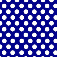 Navy with white polka dots craft  vinyl - HTV -  Adhesive Vinyl -  large polka dot pattern HTV741