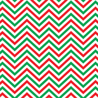 Red green and white chevron craft  vinyl - HTV -  Adhesive Vinyl -  zig zag pattern Christmas colors HTV153