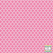 Pink quatrefoil craft  vinyl - HTV -  Adhesive Vinyl -  quatrefoil pattern   HTV1425