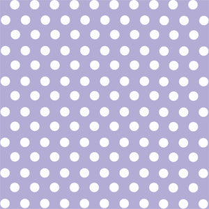 Lavender with white polka dot pattern craft  vinyl - HTV -  Adhesive Vinyl -  medium polka dots HTV1610