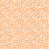 Peach and white paisley pattern craft  vinyl sheet - HTV -  Adhesive Vinyl -  light orange HTV1907