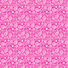 Magenta and white paisley pattern craft  vinyl sheet - HTV -  Adhesive Vinyl -  dark hot pink HTV1912