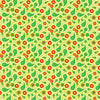 Lime, Green, Red and White paisley pattern craft  vinyl sheet - HTV - Adhesive Vinyl -  Christmas HTV1930