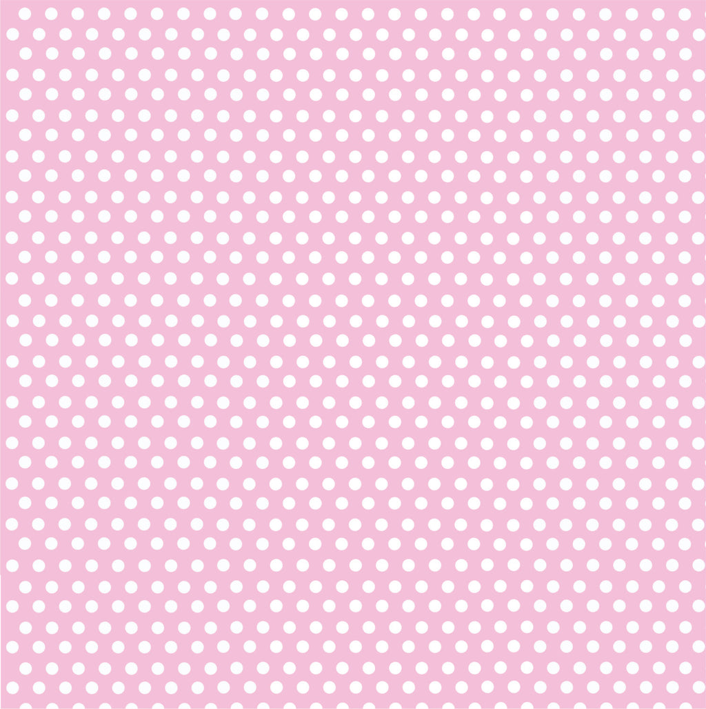 Light pink with white mini polka dots craft  vinyl - HTV -  Adhesive Vinyl -  polka dot pattern HTV2314