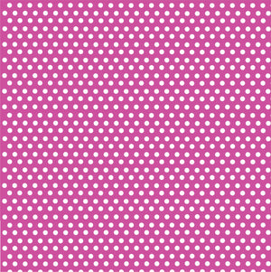 Fuchsia with white mini polka dots craft  vinyl - HTV -  Adhesive Vinyl -  polka dot pattern HTV2320 - Breeze Crafts