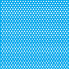 Cyan with white mini polka dots craft  vinyl - HTV -  Adhesive Vinyl -  polka dot pattern HTV2323 - Breeze Crafts