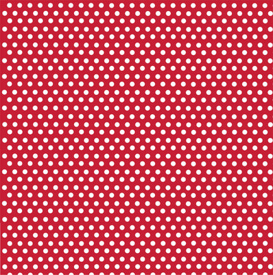 Brick red with white mini polka dots craft  vinyl - HTV -  Adhesive Vinyl -  polka dot pattern HTV2325 - Breeze Crafts