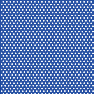 Blue with white mini polka dots craft  vinyl - HTV -  Adhesive Vinyl -  polka dot pattern HTV2326 - Breeze Crafts