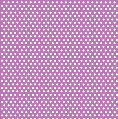 Orchid purple with white mini polka dots craft  vinyl - HTV -  Adhesive Vinyl -  polka dot pattern HTV2307