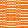 Orange with white mini polka dots craft  vinyl - HTV -  Adhesive Vinyl -  polka dot pattern HTV2308