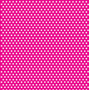 Magenta with white mini polka dots craft  vinyl - HTV -  Adhesive Vinyl -  polka dot pattern HTV2313