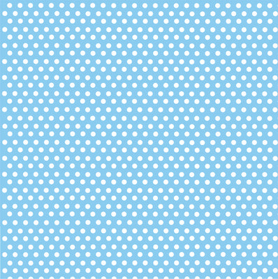 Light blue with white mini polka dots craft  vinyl - HTV -  Adhesive Vinyl -  polka dot pattern HTV2315