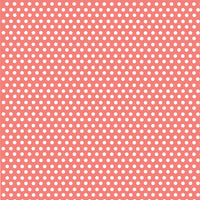 Coral with white mini polka dots craft  vinyl - HTV -  Adhesive Vinyl -  polka dot pattern HTV2324 - Breeze Crafts