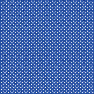 Blue with white mini stars craft  vinyl sheet - HTV -  Adhesive Vinyl -  star pattern HTV2407 - Breeze Crafts