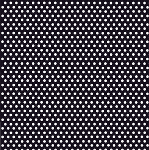 Black with white mini polka dots craft  vinyl - HTV -  Adhesive Vinyl -  polka dot pattern HTV2328 - Breeze Crafts