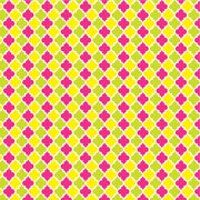 Lime, hot pink and yellow quatrefoil craft  vinyl - HTV -  Adhesive Vinyl -  quatrefoil pattern HTV1445