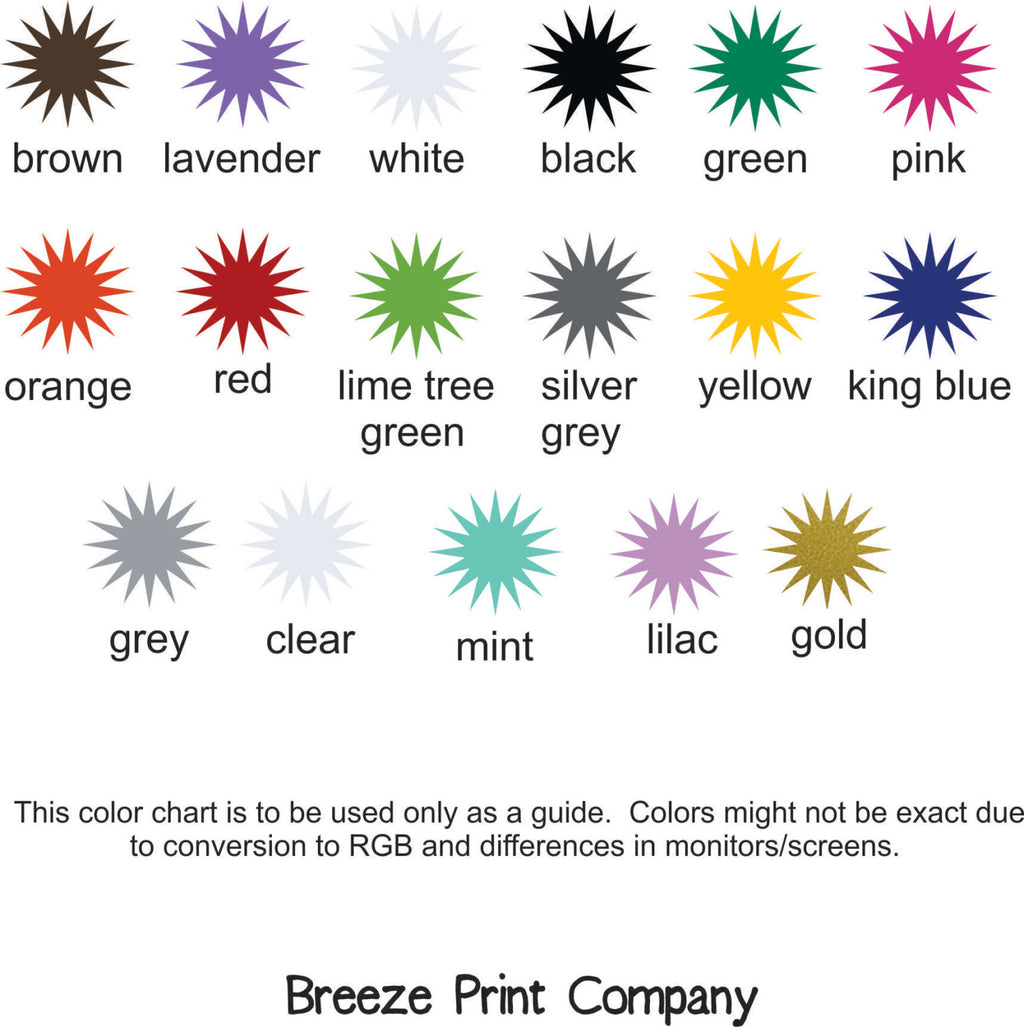 Pvc Sticker Color Chart Oracal Vinyl Color Chart