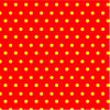 Red with yellow  polka dots craft  vinyl - HTV -  Adhesive Vinyl -  polka dot pattern   HTV3000