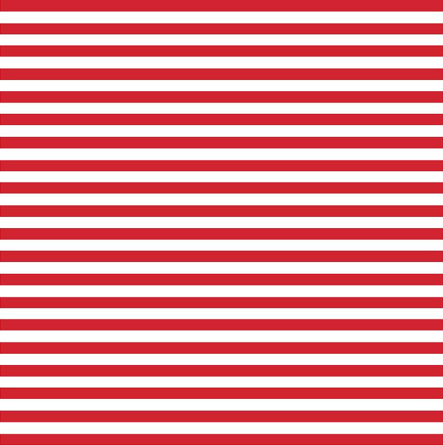 Red white stripe craft  vinyl sheet - HTV -  Adhesive Vinyl -  mini stripe pattern HTV3004