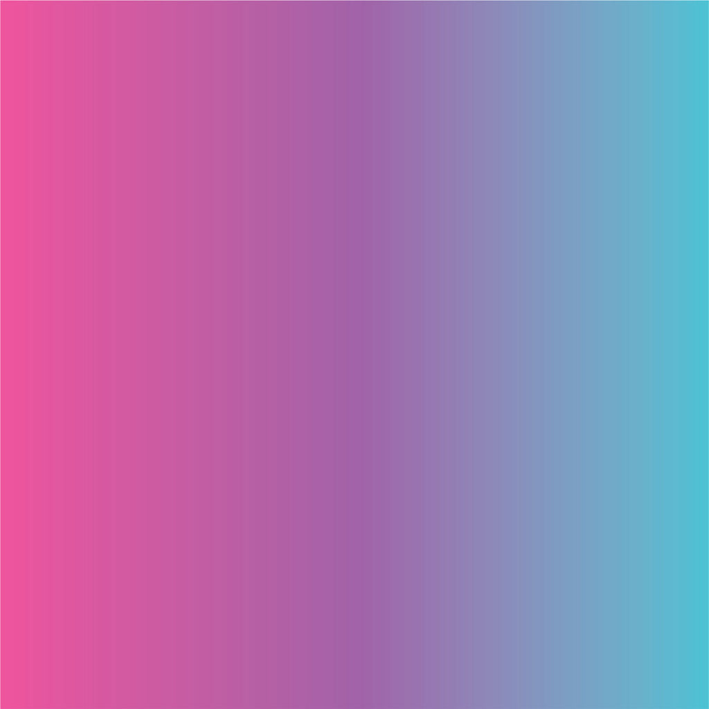 Pink, purple and aqua Ombre print craft vinyl sheet - HTV