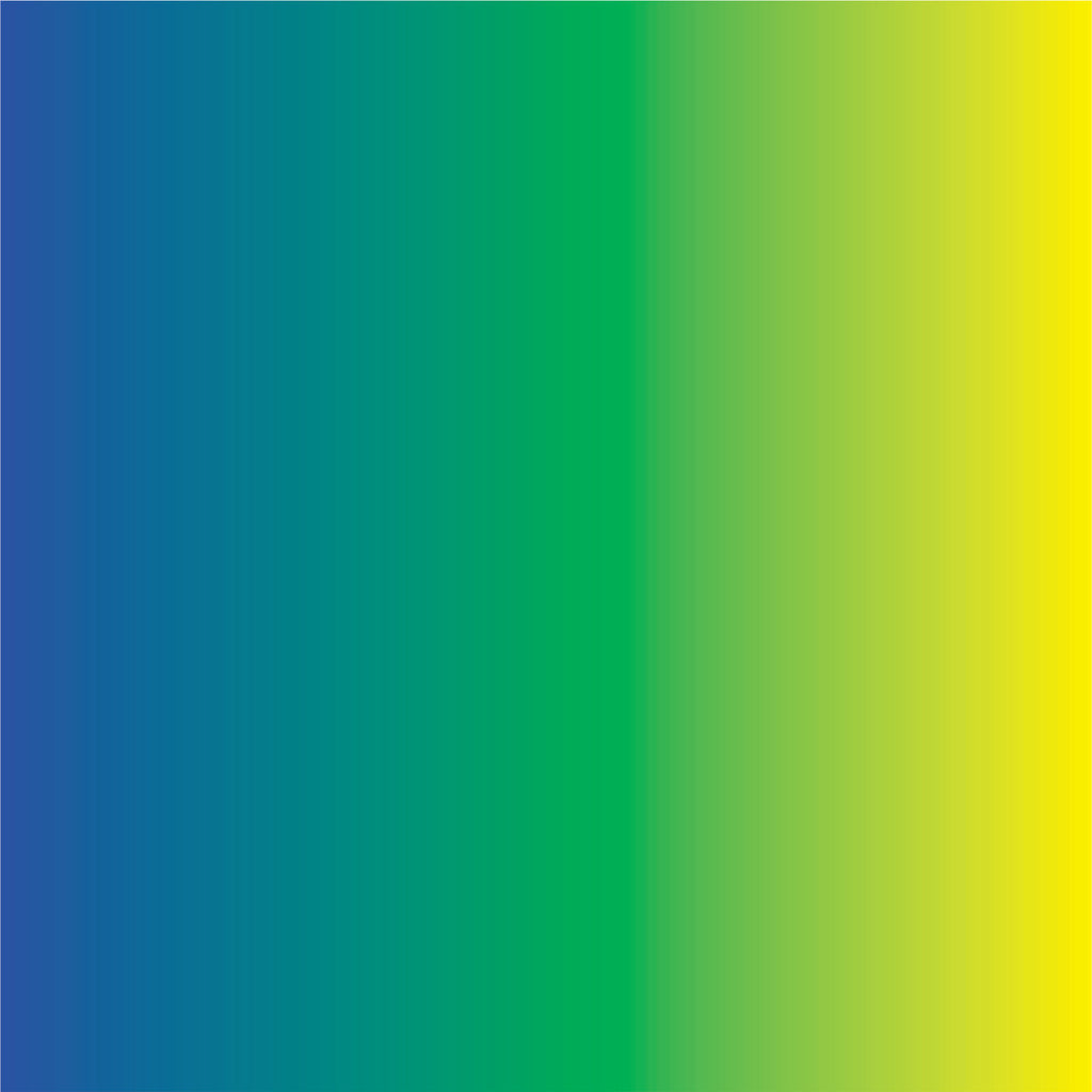 Blue, green and yellow Ombre print craft  vinyl sheet - HTV -  Adhesive Vinyl -  gradient print vinyl  HTV3103 - Breeze Crafts