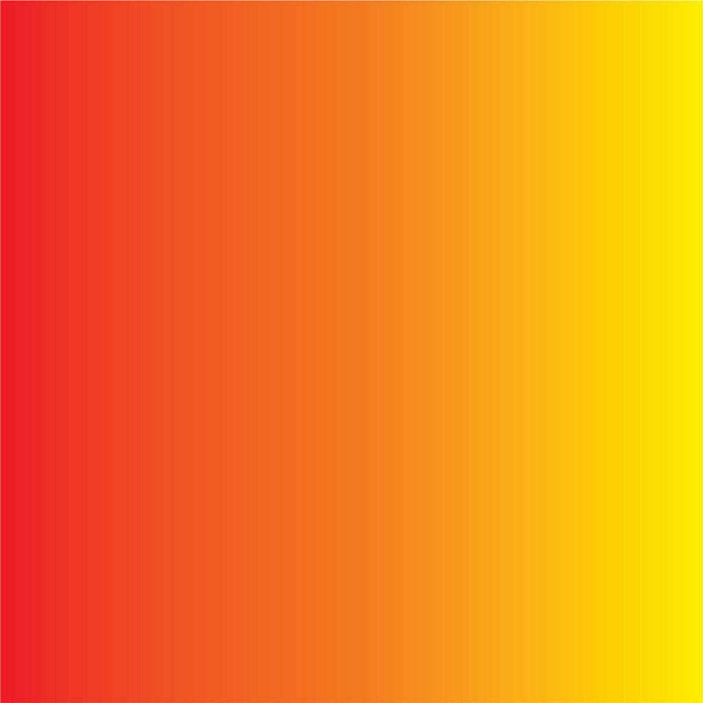 Red, orange and yellow Ombre print craft vinyl sheet - HTV - Adhesive