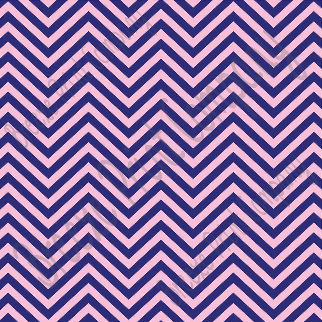 Navy and light pink chevron craft  vinyl - HTV -  Adhesive Vinyl -  zig zag pattern   HTV5000