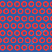 Blue and red dots craft  vinyl - HTV -  Adhesive Vinyl -  large outline polka dot pattern 7000 - Breeze Crafts