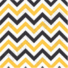 Black, white and yellow gold chevron craft  vinyl - HTV -  Adhesive Vinyl -  black and gold zig zag pattern   HTV360 - Breeze Crafts