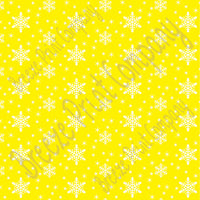 Yellow snowflake craft  vinyl sheet - HTV -  Adhesive Vinyl -  winter pattern holiday HTV1318