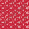 Brick red snowflake craft  vinyl sheet - HTV -  Adhesive Vinyl -  winter pattern  HTV1302 - Breeze Crafts