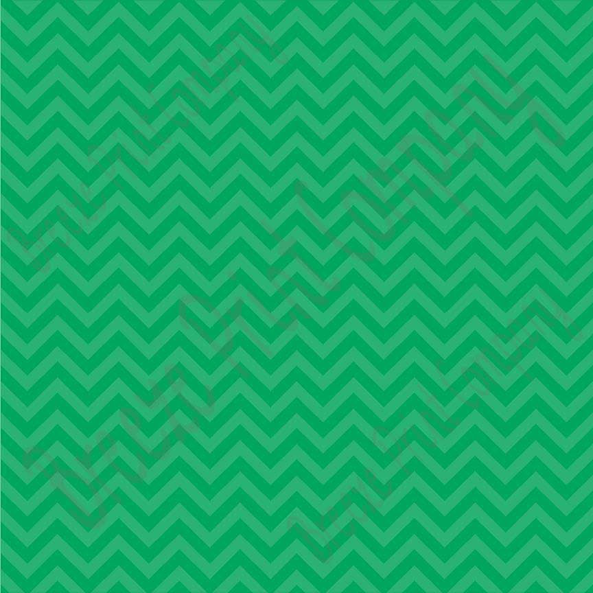 Green and light green chevron craft  vinyl - HTV -  Adhesive Vinyl -  zig zag pattern HTV6001