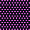 Black with pink polka dot pattern craft  vinyl - HTV -  Adhesive Vinyl -  medium polka dots HTV1681 - Breeze Crafts