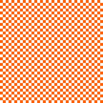 Orange checkerboard craft  vinyl pattern sheet - HTV -  Adhesive Vinyl -  htv2400
