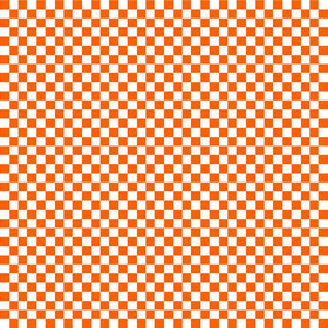 Orange checkerboard craft  vinyl pattern sheet - HTV -  Adhesive Vinyl -  htv2400