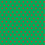 Green with red polka dots craft  vinyl - HTV -  Adhesive Vinyl -  small polka dot pattern   HTV184