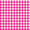 Magenta pink and white buffalo check craft  vinyl pattern sheet - HTV -  Adhesive Vinyl -  htv3402