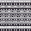 Black and white Christmas pattern craft  vinyl sheet - HTV -  Adhesive Vinyl -  Nordic knitted sweater pattern HTV3609 - Breeze Crafts