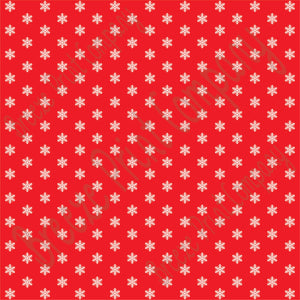 Red snowflake craft  vinyl sheet - HTV -  Adhesive Vinyl -  winter pattern HTV1352