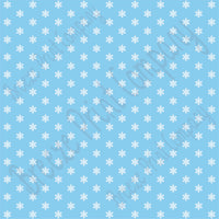 Light blue snowflake craft  vinyl sheet - HTV -  Adhesive Vinyl -  winter pattern HTV1353