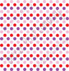 Red, pink and purple dot pattern craft  vinyl - HTV -  Adhesive Vinyl -  medium polka dots Valentine's day colors HTV1631