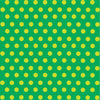 Green with lime polka dot pattern craft  vinyl - HTV -  Adhesive Vinyl -  medium polka dots HTV1633