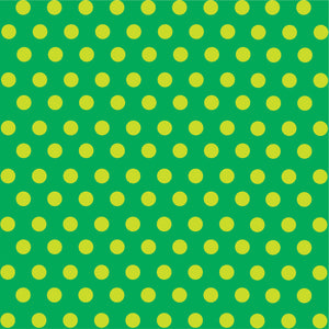 Green with lime polka dot pattern craft  vinyl - HTV -  Adhesive Vinyl -  medium polka dots HTV1633